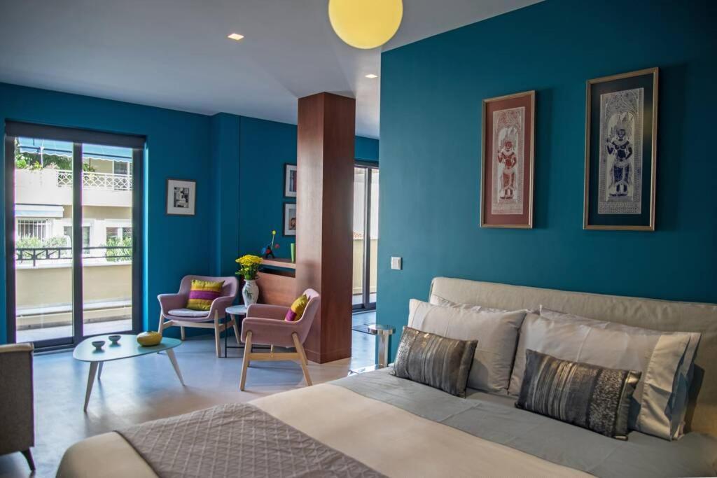 Stylish Decorated Apartment In Kolonaki 아테네 외부 사진